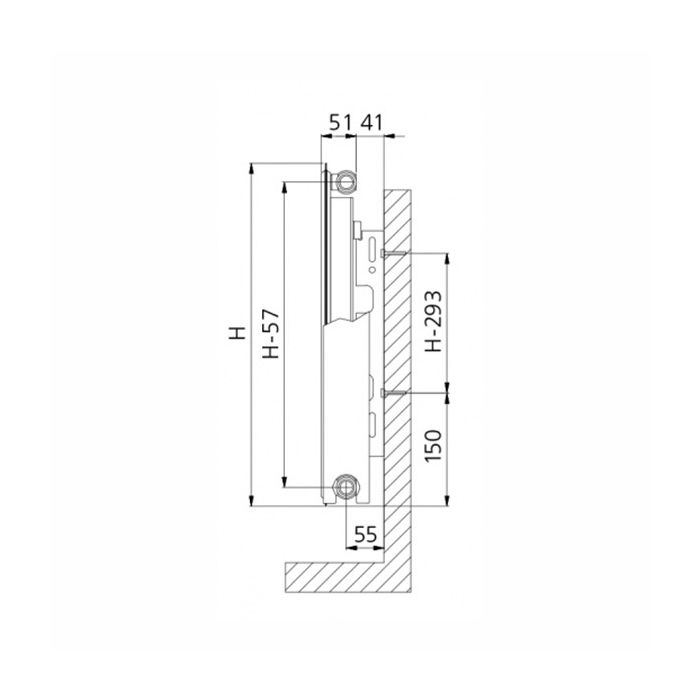 Brugman Compact 4 - H500 L1600 T33