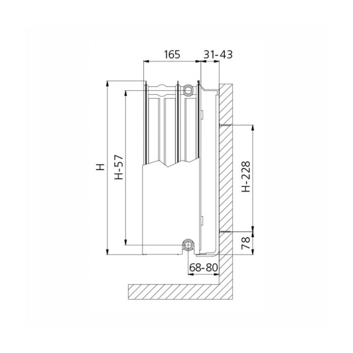 Brugman Compact 4 - H400 L2000 T22